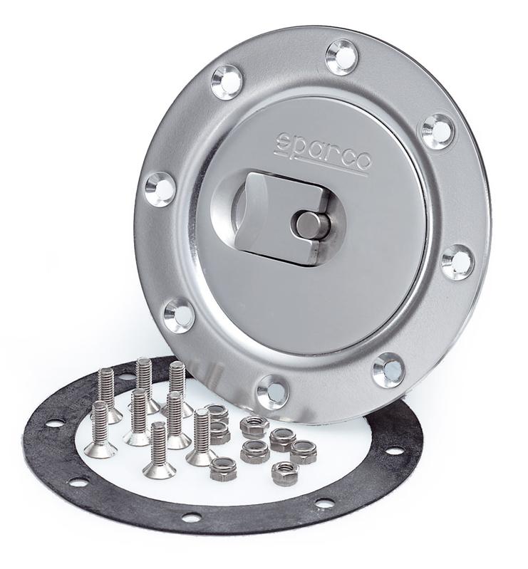 Sparco Fuel Cap Non Locking Brushed A-thumbmail-2