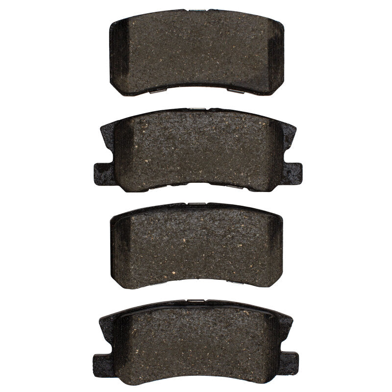 R1 00-17 Mitsubishi Outlander Sport Rear Semi Met Brake Pads-thumbmail-1
