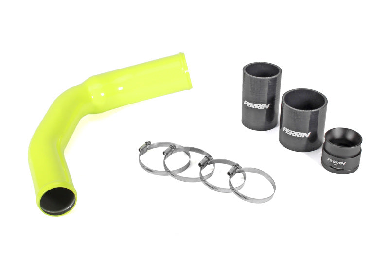 Perrin 2022+ Subaru WRX Charge Pipe - Neon Yellow-thumbmail-3