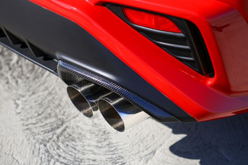 Remark 2022+ Subaru WRX Carbon Fiber Exhaust Finisher - Gloss Finish-thumbmail-2