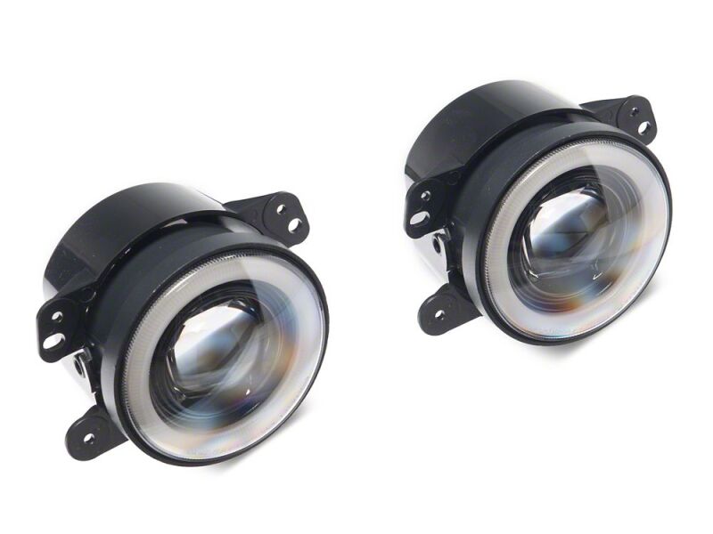 Raxiom 07-18 Jeep Wrangler JK LED Fog Lights with Amber Turn Signals-thumbmail-1
