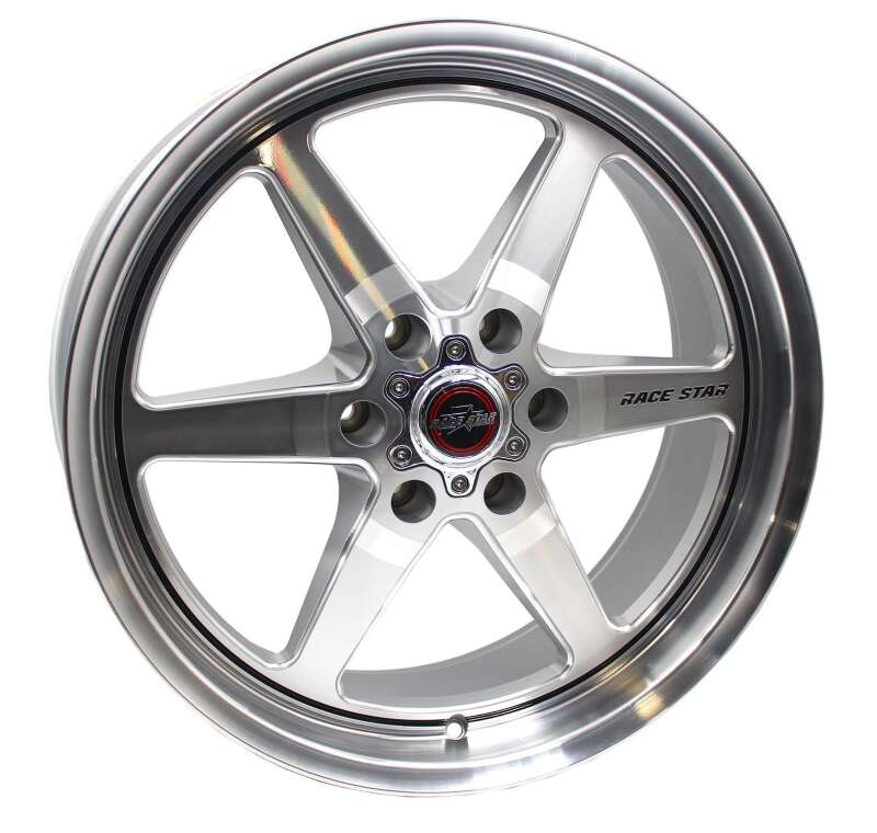 Race Star 93 Truck Star 22x10 6x135SF 6.46SS Silver/Machined Wheel-thumbmail-1