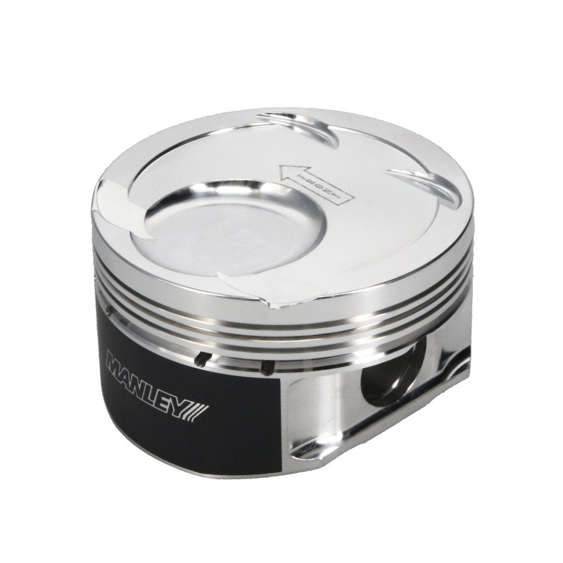 Manley Ford 3.5L Ecoboost 3.642in Bore 1.239in Comp Height -8.5cc Dish Extreme Duty Piston Set-thumbmail-6