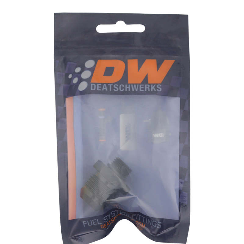 DeatschWerks 6AN ORB Male to 10AN Male Flare Adapter - Anodized Matte Black-thumbmail-2