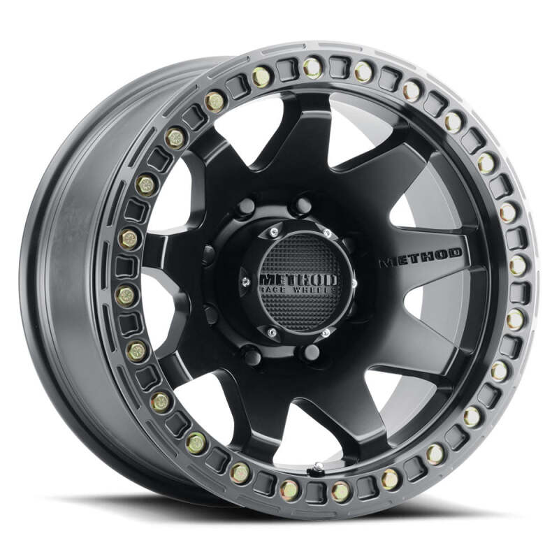 Method MR108 17x9 -44mm Offset 8x170 130.81mm CB Matte Black w/BH-H24 Wheel-thumbmail-2