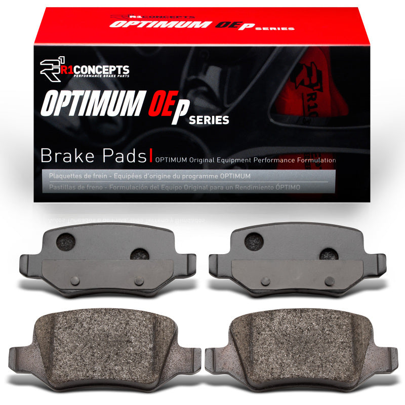 R1 01-11 Mercedes-Benz A190 Rear Optimum OE Brake Pads-thumbmail-1