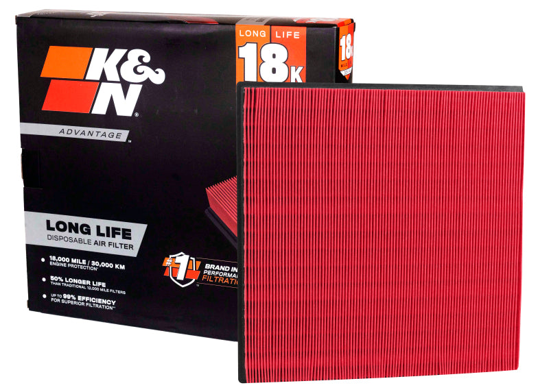 K&N Opel Astra L4-1.6L F/I 09-17 Air Filter-thumbmail-3