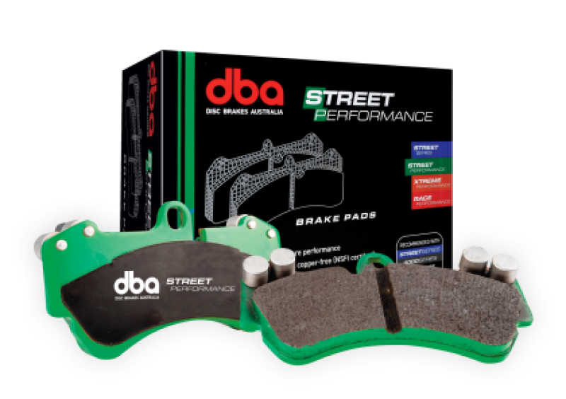 DBA 24-26 Ford Mustang (390mm Front Rotor) Rear SP Performance Brake Pads-thumbmail-1
