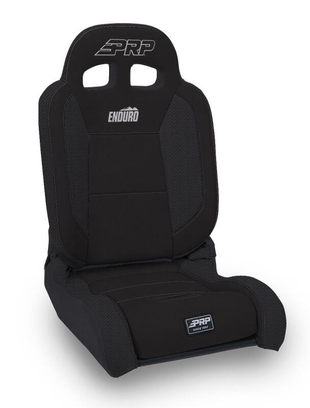 PRP EnduroDaily Reclining Suspension Seat - Black Suede - Driver-thumbmail-1