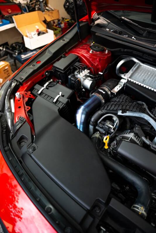 Torque Solution 2022+ Subaru WRX / 19-23 Subaru Ascent Titanium Top Mount Charge Pipe - Brushed-thumbmail-3