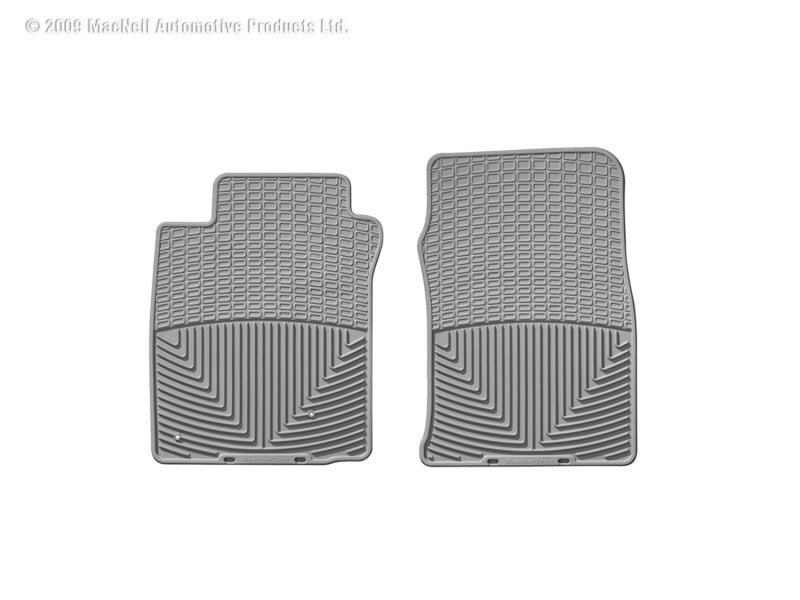 WeatherTech 00-05 Hyundai Accent Front Rubber Mats - Grey-thumbmail-1