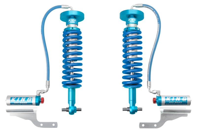 King Shocks 2015+ Ford F150 4WD Front 2.5 Dia Remote Reservoir Coilover w/Adjuster (Pair)-thumbmail-1