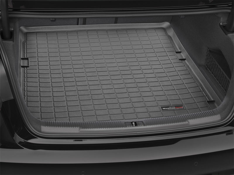 WeatherTech 12+ Audi A6 Cargo Liners - Black-thumbmail-3