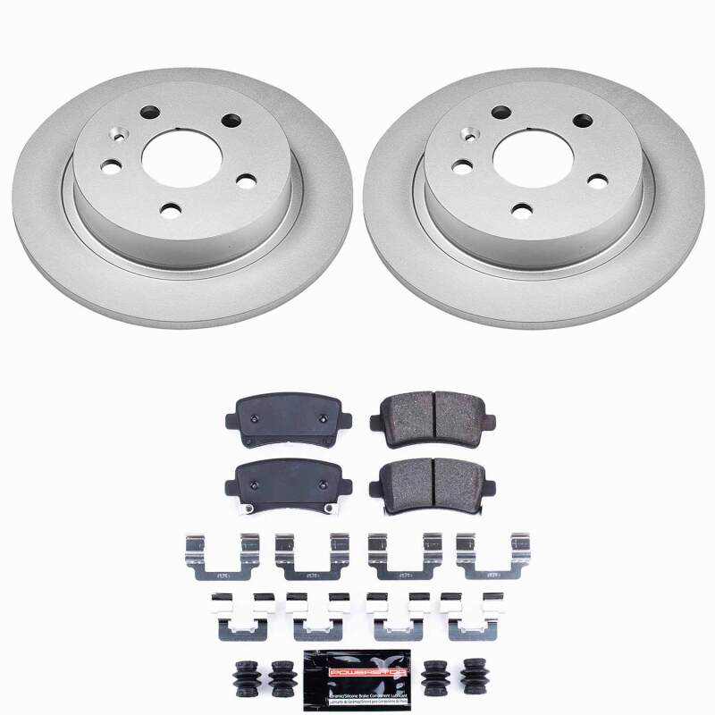 Power Stop 12-16 Buick LaCrosse Rear Z23 Coated Brake Kit-thumbmail-1