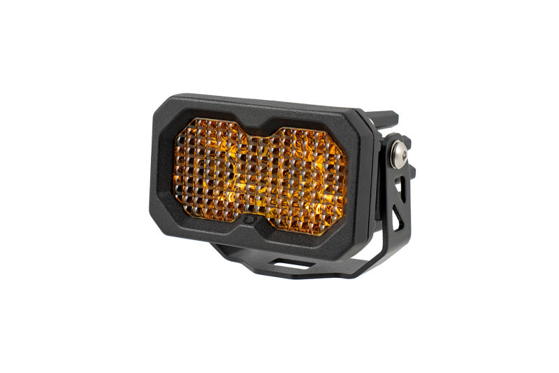 Diode Dynamics C2 2.0 Max Yellow Flood Standard ABL (Single)-thumbmail-1