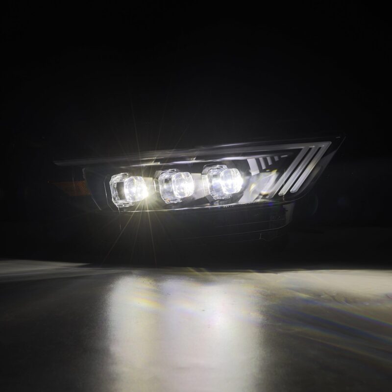 AlphaRex 15-17 Ford Mustang NOVA Series LED Projector Headlights Blk-thumbmail-3