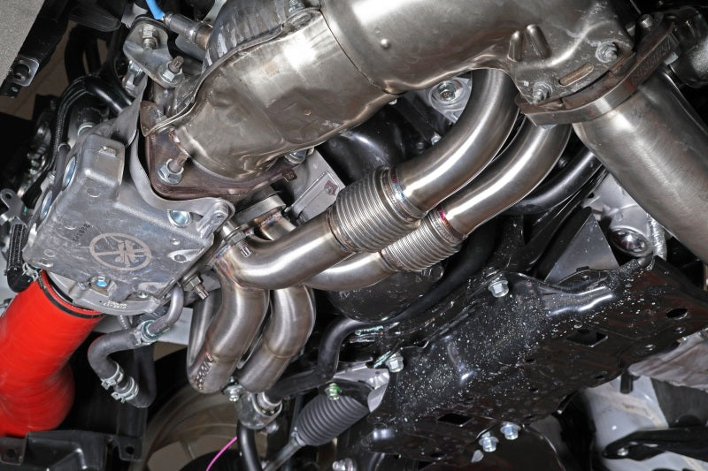 Perrin 22-24 Subaru WRX / 20-24 OBXT & Legacy XT / 19-24 Ascent Equal Length Header - Brushed SS-thumbmail-13