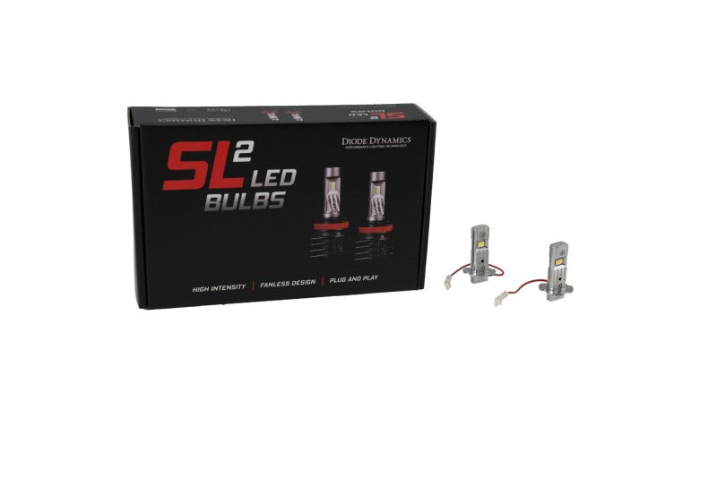 Diode Dynamics H3 Yellow SL2 LED Bulbs (pair)-thumbmail-3