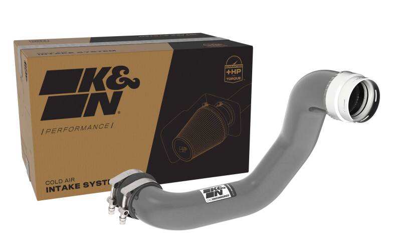 K&N 23-24 GM Colorado/Canyon 2.7L L4 Charge Pipe - Aluminum Tube - Gunmetal Gray-thumbmail-6