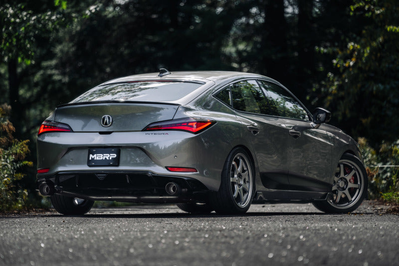 MBRP 22-24 Honda Civic SI 1.5L T304 SS 3in Cat-Back Exhaust 2.5in Dual Split Rear w/ Burnt End Tips-thumbmail-4