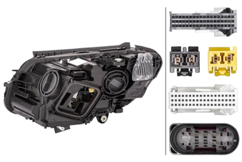 Hella 2019 Mercedes-Benz C Class Headlamp Rh W/O Led Dyn-thumbmail-5