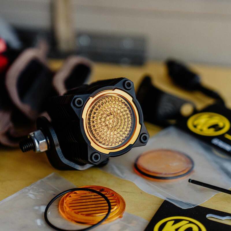 KC HiLiTES FLEX ERA 1 Performance Yellow Flood Beam Lens-thumbmail-2