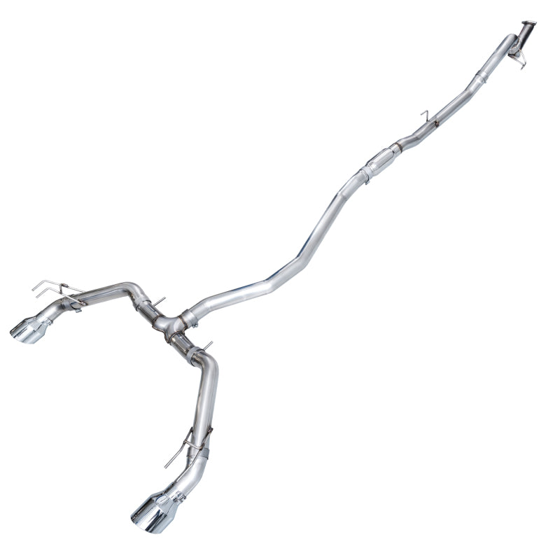 AWE Tuning 22+ Honda Civic Si/Acura Integra Track Edition Catback Exhaust - Dual Chrome Silver Tips-thumbmail-1