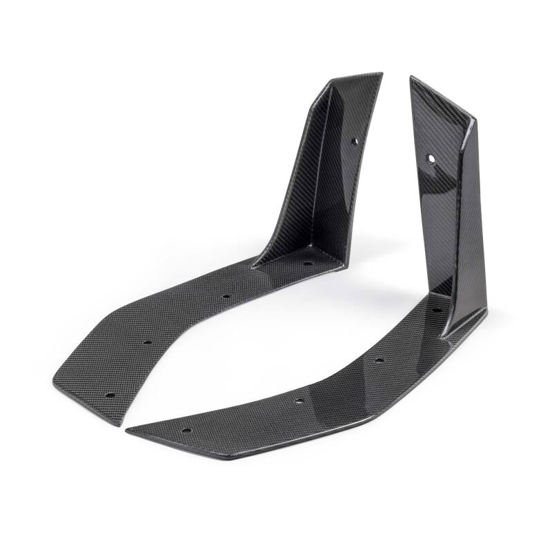 Anderson Composites 2024 Ford Mustang Type-GT5 Carbon Fiber Front Splitter Wickers-thumbmail-4