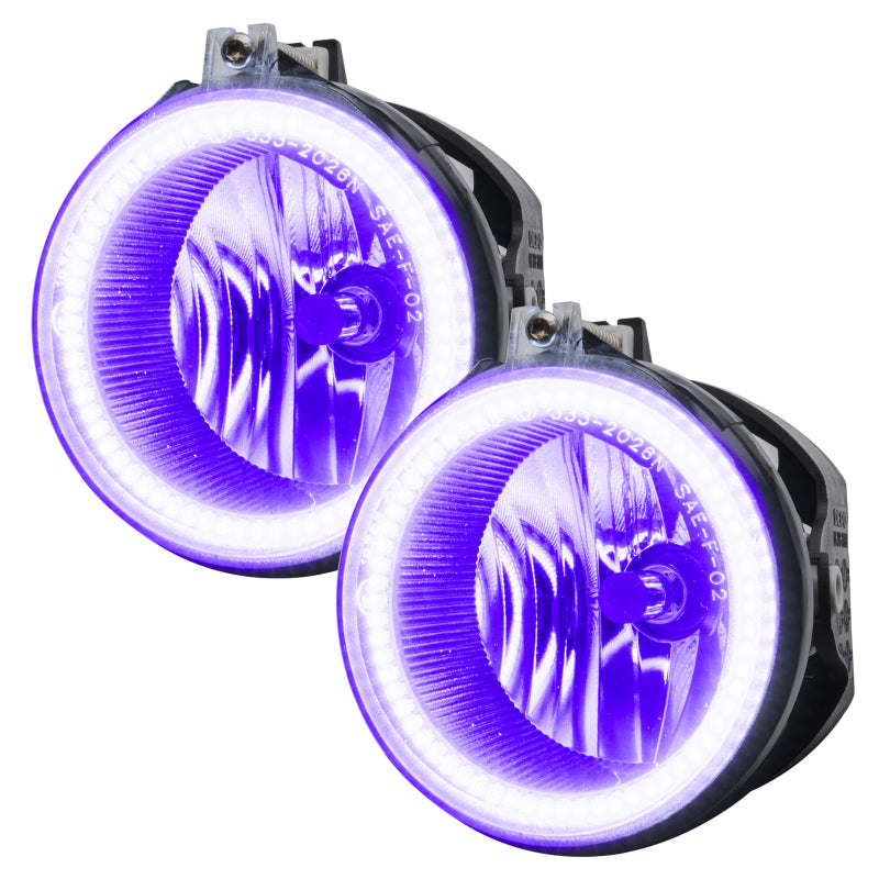 Oracle 13-14 Ford Mustang Shelby/Roush/GT500 LED Fog Light Halo Kit - UV/Purple-thumbmail-4