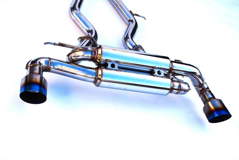 Invidia 20+ Toyota Supra (3.0) Gemini N1 w/Valve Single Layer Titanium Cat-Back-thumbmail-3