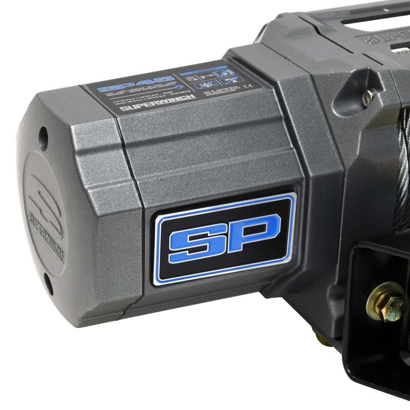 Superwinch 4500 LBS 12V DC 15/64in x 40ft Steel Rope Roller Fairlead SP 45 Winch-thumbmail-4