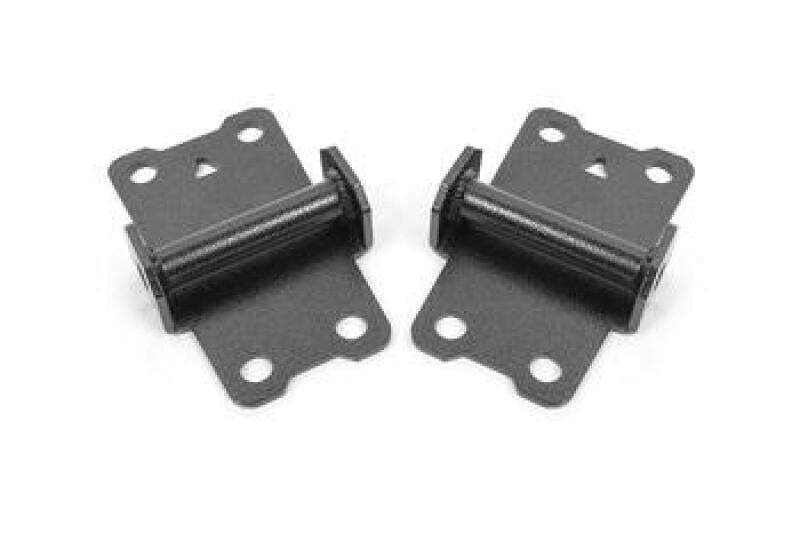 BMR 82-92 F-Body Motor Mount Kit Lower Solid - Black Hammertone-thumbmail-1