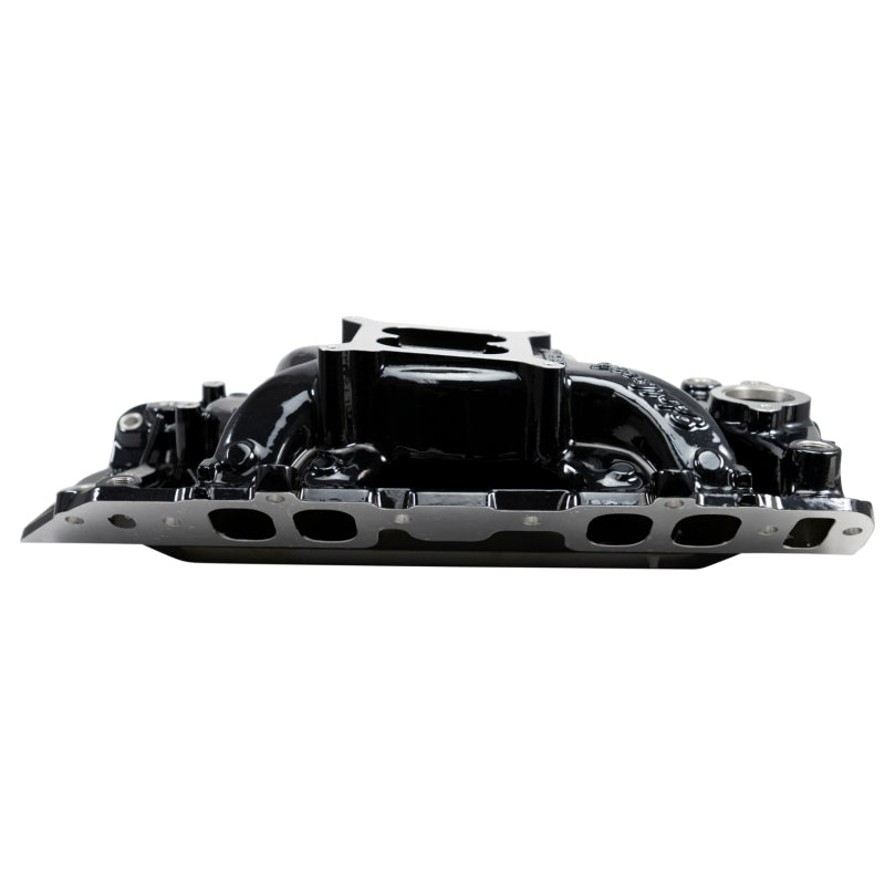 Edelbrock RPM Air-Gap Intake Manifold for Big-Block Chevy Oval Port - Black Plasma Finish-thumbmail-4