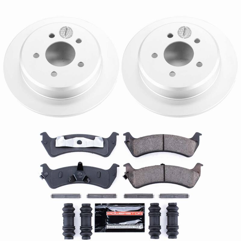 Power Stop 95-01 Ford Explorer Rear Z23 Coated Brake Kit-thumbmail-1