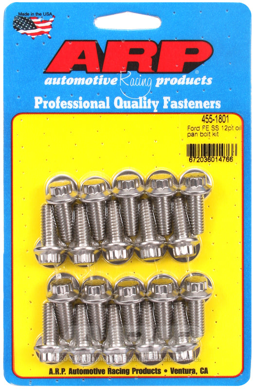 ARP Ford FE SS 12pt Oil Pan Bolt Kit-thumbmail-1