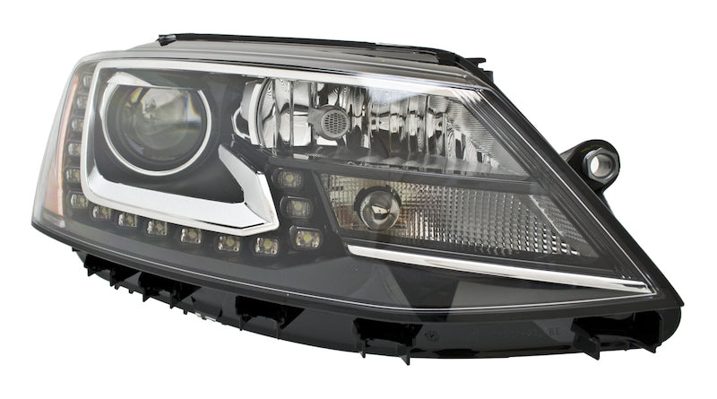 Hella 2013-2014 Volkswagen Jetta Headlight Assembly-thumbmail-4