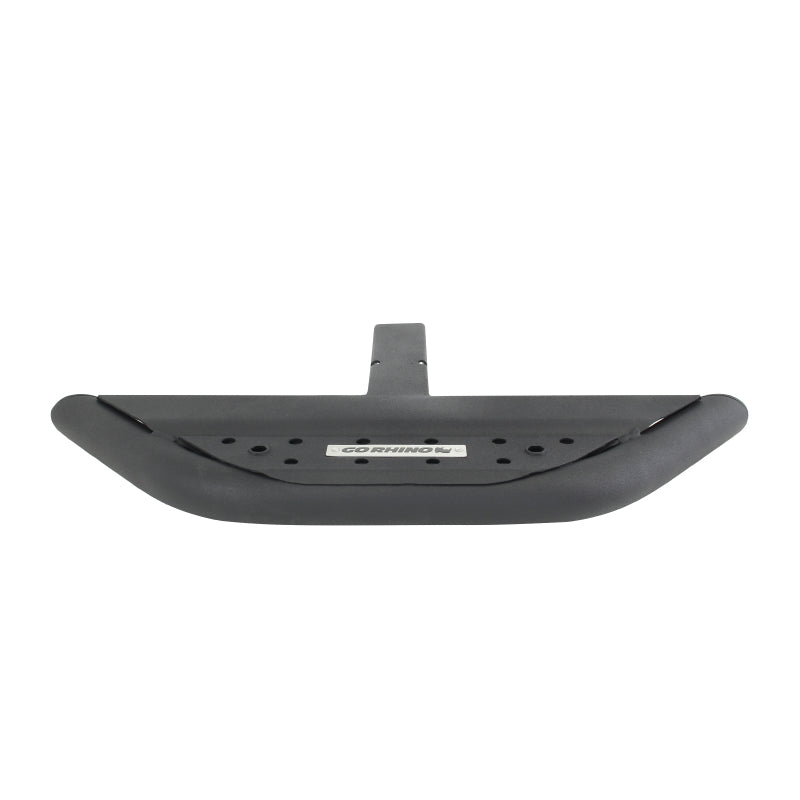 Go Rhino Dominator Xtreme Hitch Step (2in Receivers)  - 18in Long - Tex. Blk-thumbmail-2