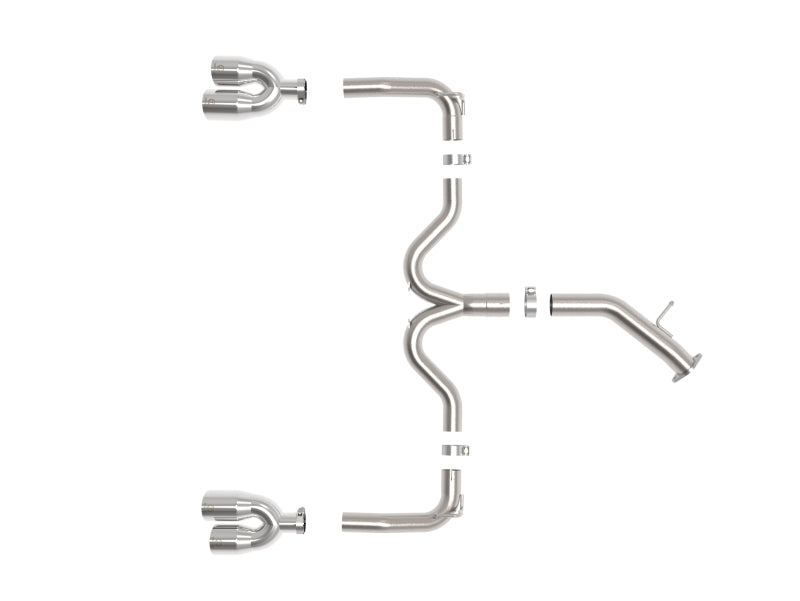 aFe 22-24 Kia Forte GT 1.6L 3in-2.5in 304 Stainless Steel Axle-Back Exhaust w/ Polished Tips-thumbmail-6
