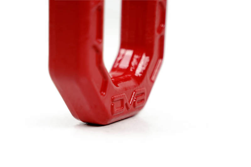 DV8 Offroad Elite Series D-Ring Shackles - Pair (Red)-thumbmail-6