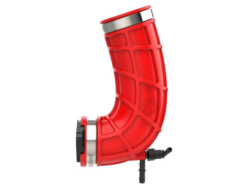 aFe Turbo Inlet Pipe (Use w/ PN 50-70119, 50-70127, & 50-70131) - Red-thumbmail-3