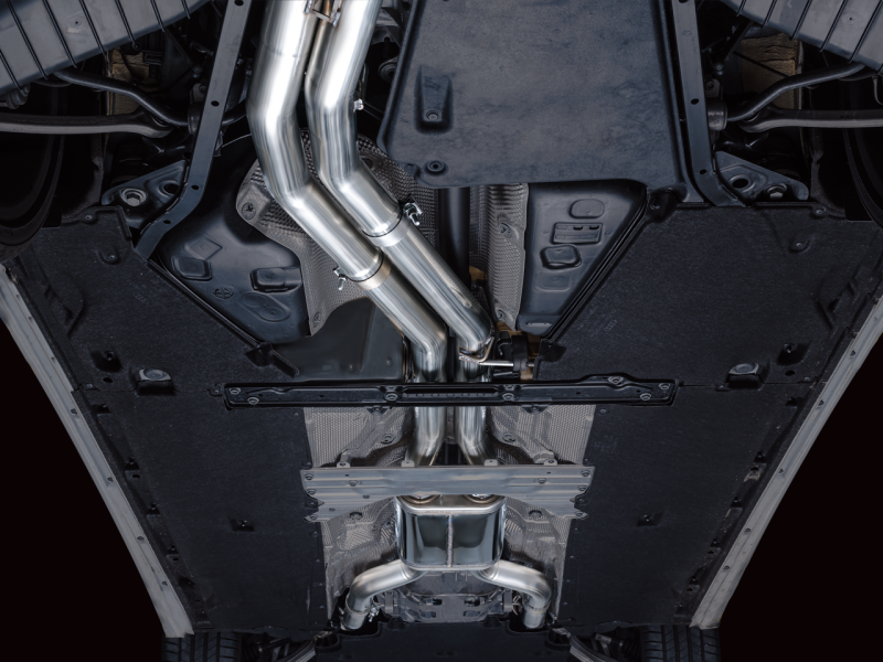 AWE Tuning 19-23 Audi C8 S6/S7 2.9T V6 AWD Track Edition Exhaust - Chrome Silver Tips-thumbmail-8