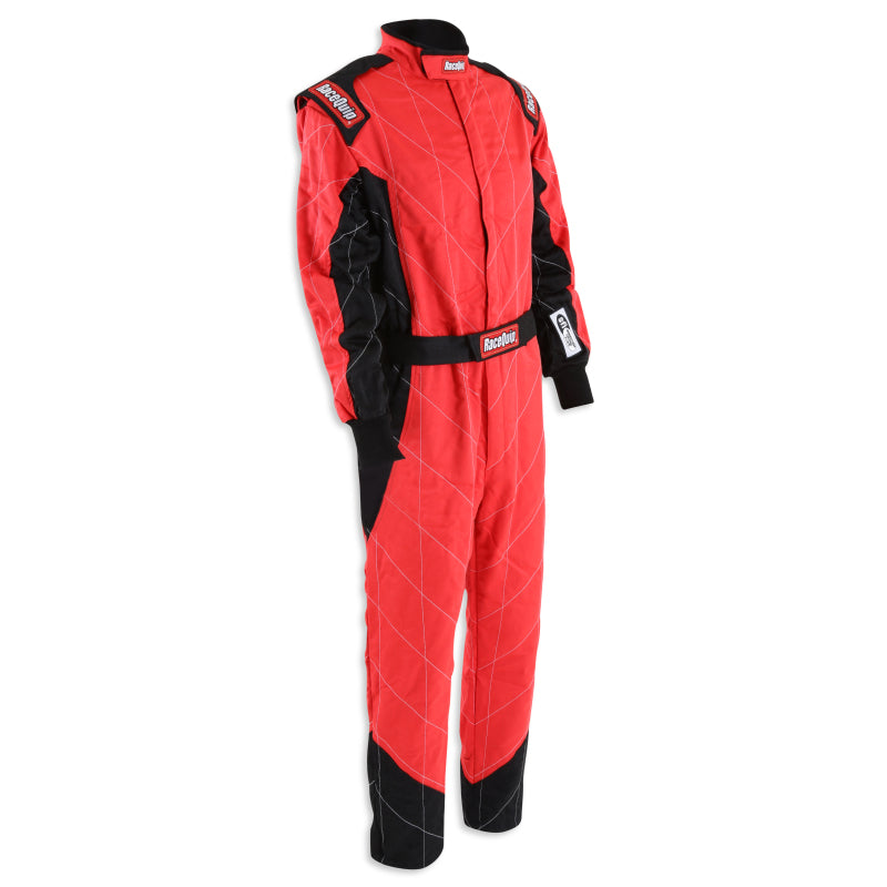 RaceQuip Red Chevron-5 Suit SFI-5 - Medium-thumbmail-5