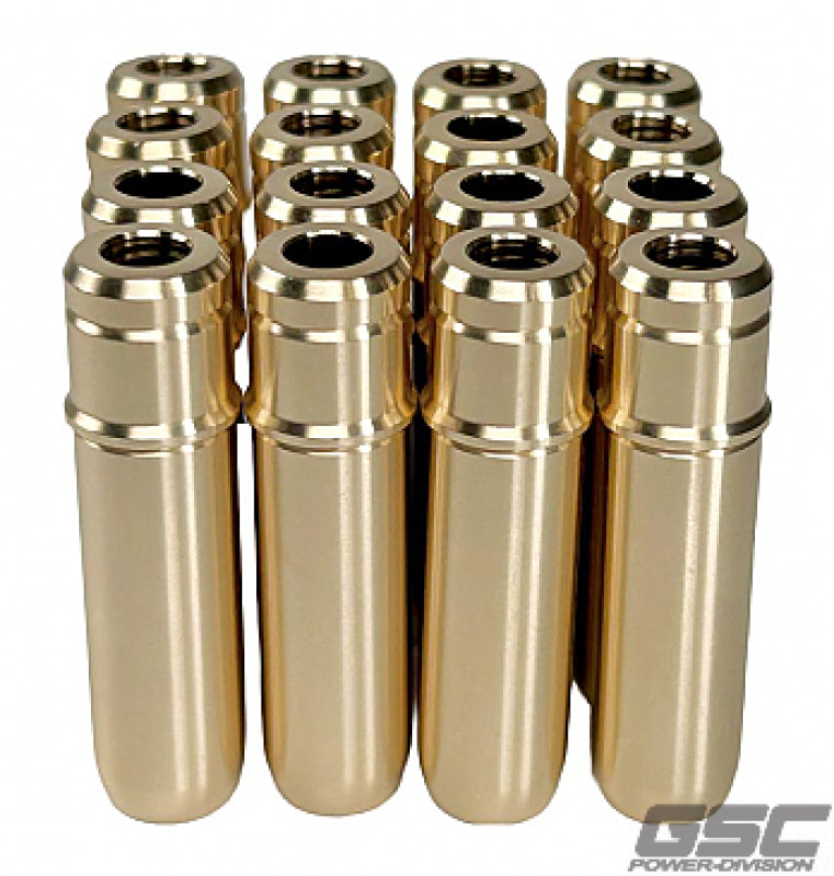 GSC P-D Ford Coyote Gen 3 Intake/Exhaust Valve Guide Set - Set of 16 (Use OEM or GSC 1102)-thumbmail-1