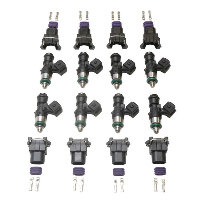 Deatschwerks Set of 8 1500cc/min For The Fitech Go EFI 8/Holley Super Sniper 1250/ Sniper Xflow 1375-thumbmail-1