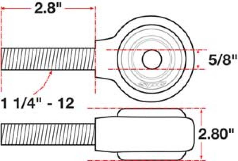 SPC Performance XAXIS Rod End Ball Joint-thumbmail-2