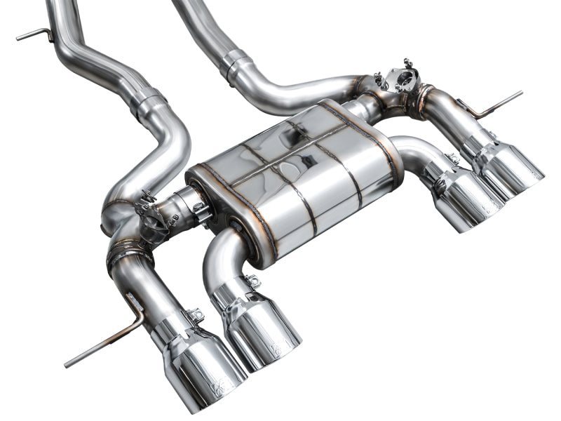 AWE Tuning 23-24 BMW G87 M2 SwitchPath Edition Exhaust - Chrome Silver Tips-thumbmail-12