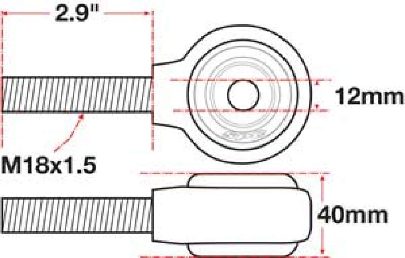 SPC Performance XAXIS Rod End Ball Joint-thumbmail-2