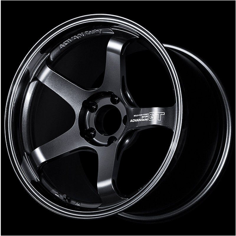 Advan GT for Porsche 20x9 / ET +45 / 5x130 BP Racing Titanium Black Wheel-thumbmail-1