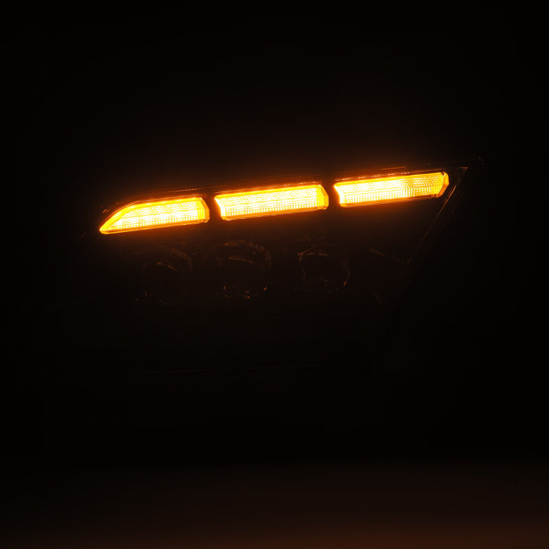 AlphaRex 13-14 Ford Mustang NOVA LED Proj Headlights Alpha-Blk w/Actv Light & Seq.Sig / SB DRL-thumbmail-3