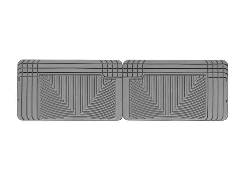 WeatherTech 96 GMC Rally Van Rear Rubber Mats - Grey-thumbmail-2